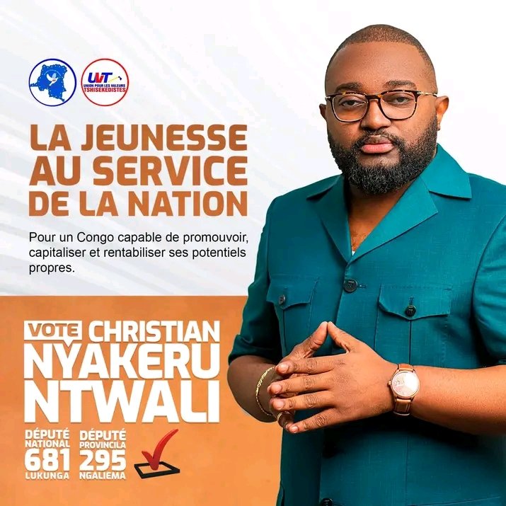 Élections 2023 Christian Nyakeru Ntwali Candidat Député National N°681 Et Provincial N°295 Un 