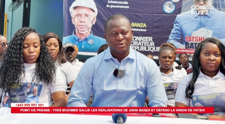 JOHN BANZA : Le ministre qui prépare le rendez-vous historique de Félix Tshisekedi avec le Congo grâce aux grands chantiers
